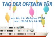 14. Oktober 2026: Tag der offenen Tür am Schulschiff